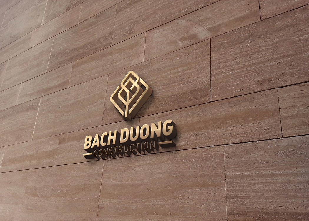 BẠCH DƯƠNG CONSTRUCTION - Thiết kế logo và nhận diện thương hiệu công ty xây dựng Bạch Dương